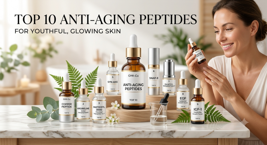 Top 10 anti-aging peptiden