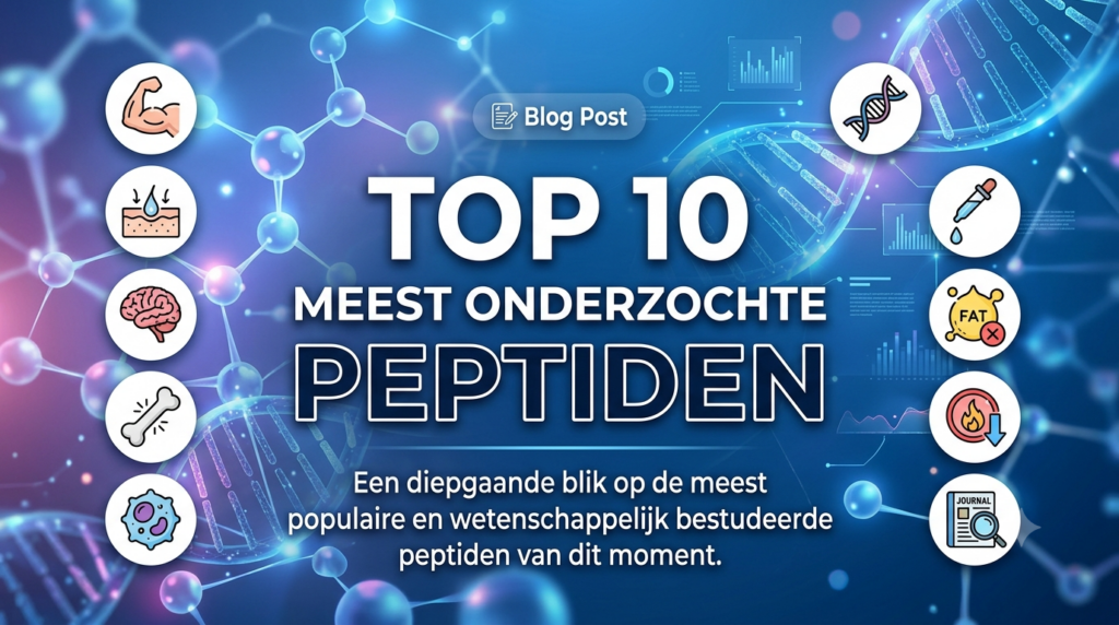 meest onderzochte peptiden