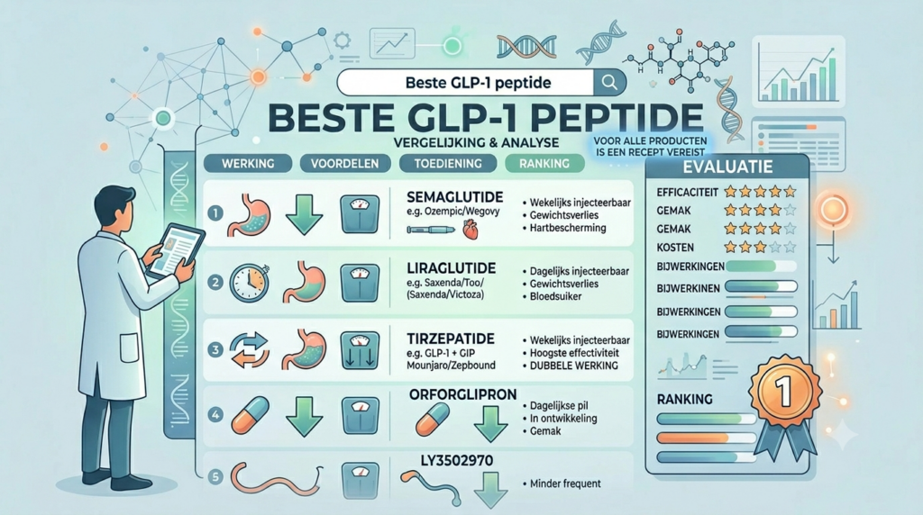 Beste GLP-1 peptide