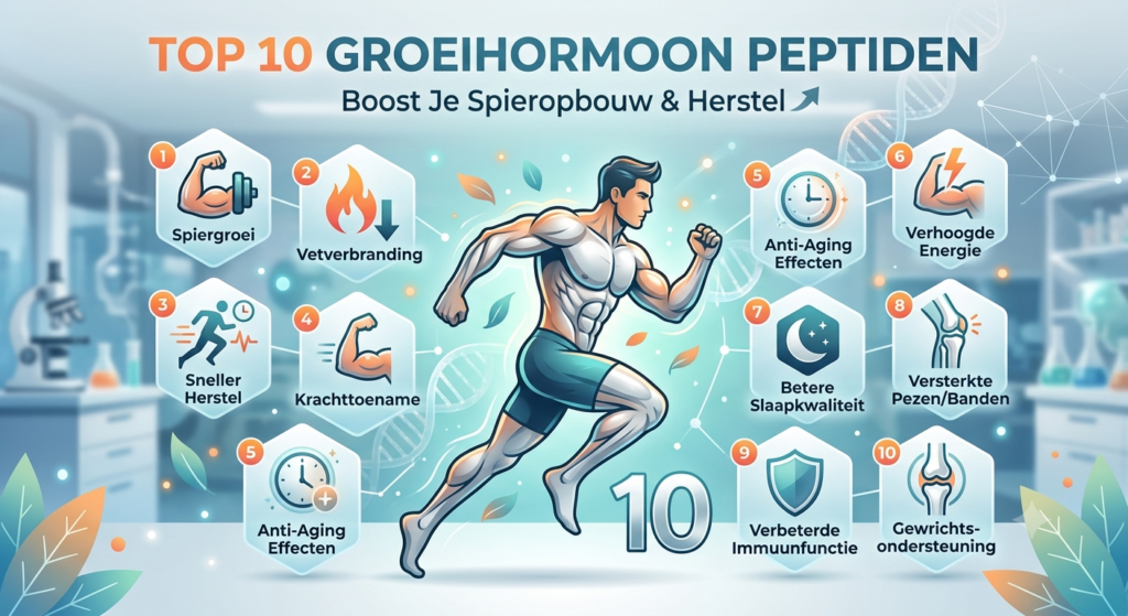 top 10 groeihormoon peptiden
